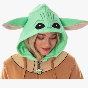 Yoda zip up sweater